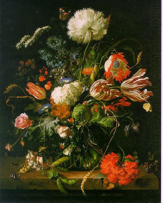 Vase of Flowers 001, Jan Davidz de Heem